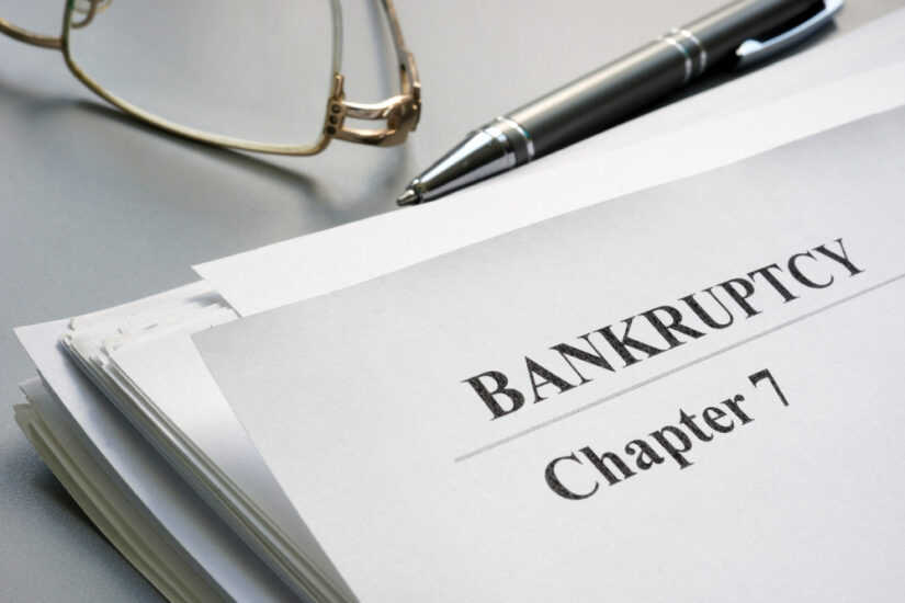 Photo of Chapter 7 Bankruptcy Petition Documents